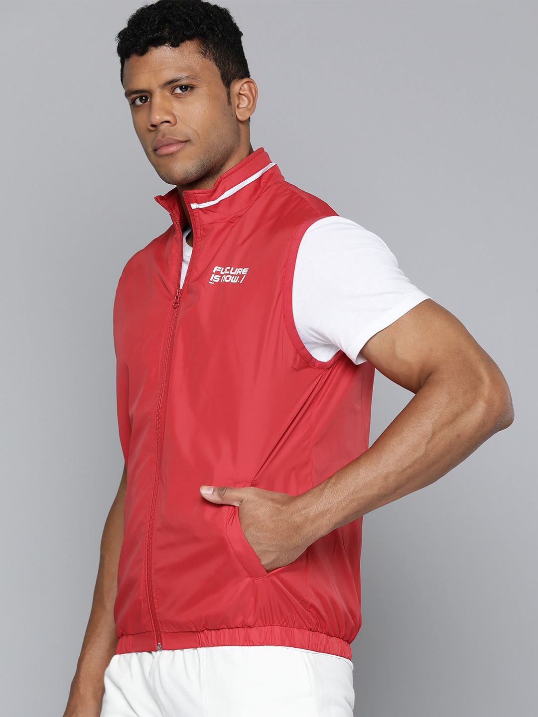 HRX by Hrithik Roshan Men Solid Tailored Jacket