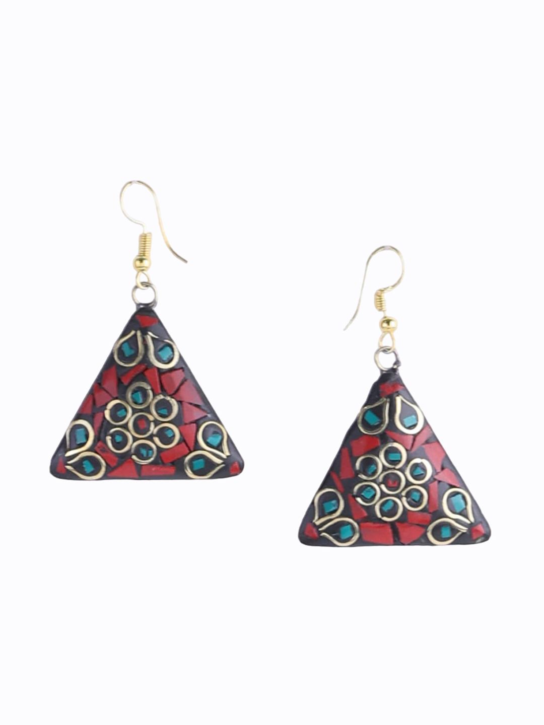 PANASH Gold Plated Classic Drop Earrings