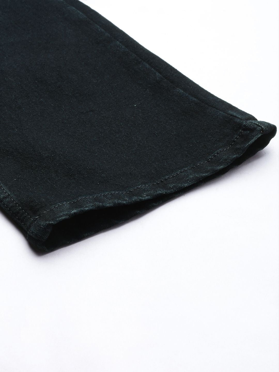 The Indian Garage Co Men Bootcut Light Fade Stretchable Jeans