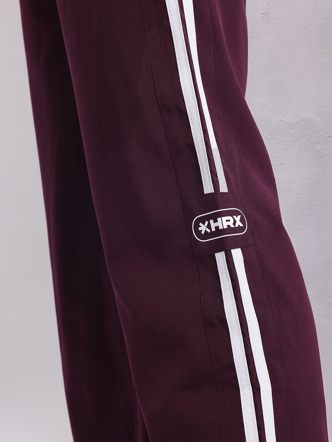 HRX by Hrithik Roshan Women Rapid Dry Side-Striped Training Track Pants