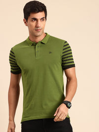 Being Human Pure Cotton Polo Collar T-shirt