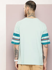 DILLINGER Men Typography Printed Oversized T-shirt