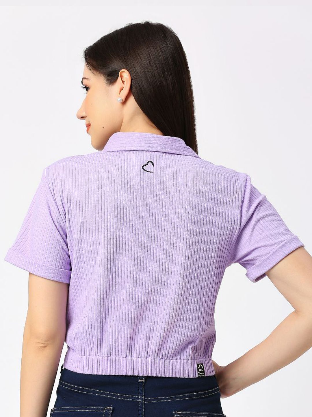 Being Human Women Polo Collar Slim Fit T-shirt
