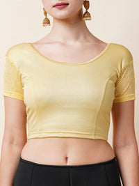Saree mall Stretchable Cotton Saree Blouse