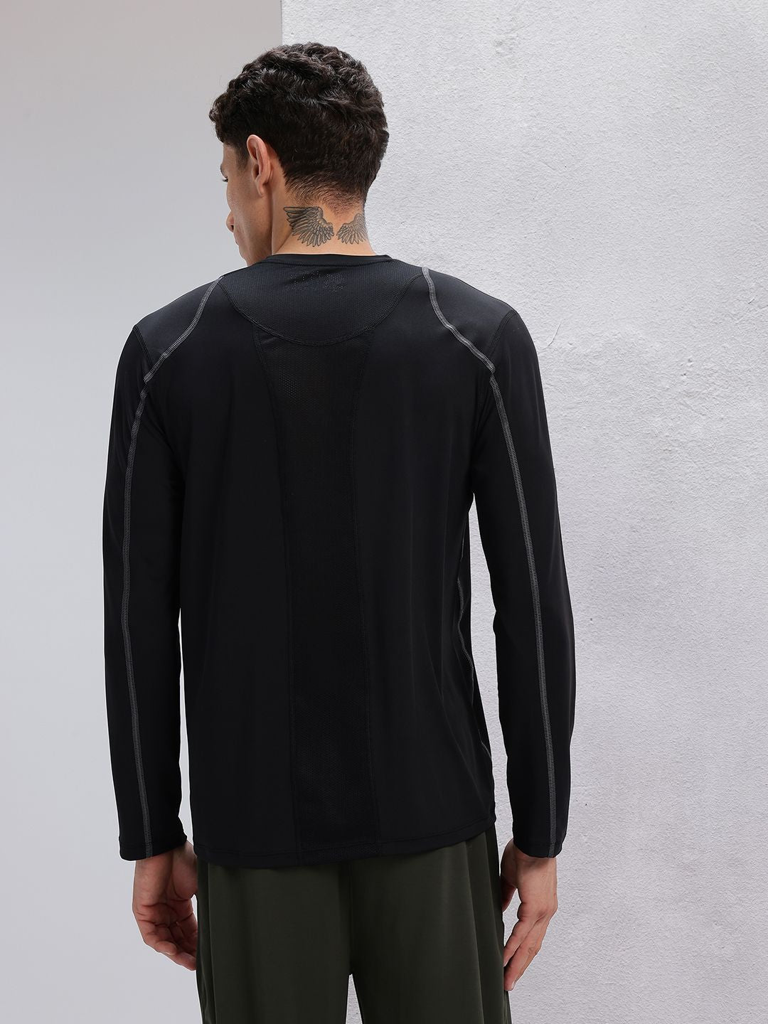 HRX by Hrithik Roshan Men Panelled Training T-shirt