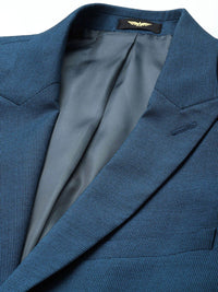 Park Avenue Reka Bentuk Self Textured Single Breasted Fit Regular 3 Piece Party Suits