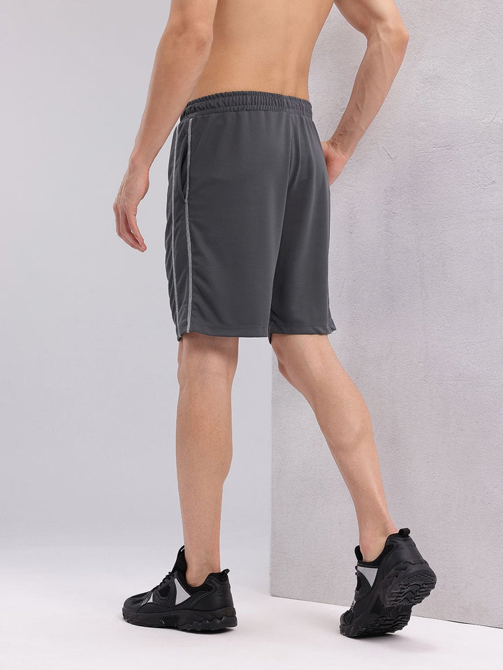 HRX by Hrithik Roshan Men Contrast Stitch Training Shorts