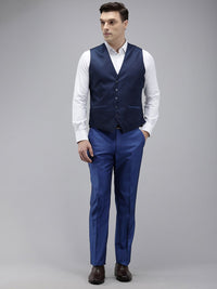 Park Avenue Super Slim Fit Notched Lapel Collar 3 Piece Party Suit