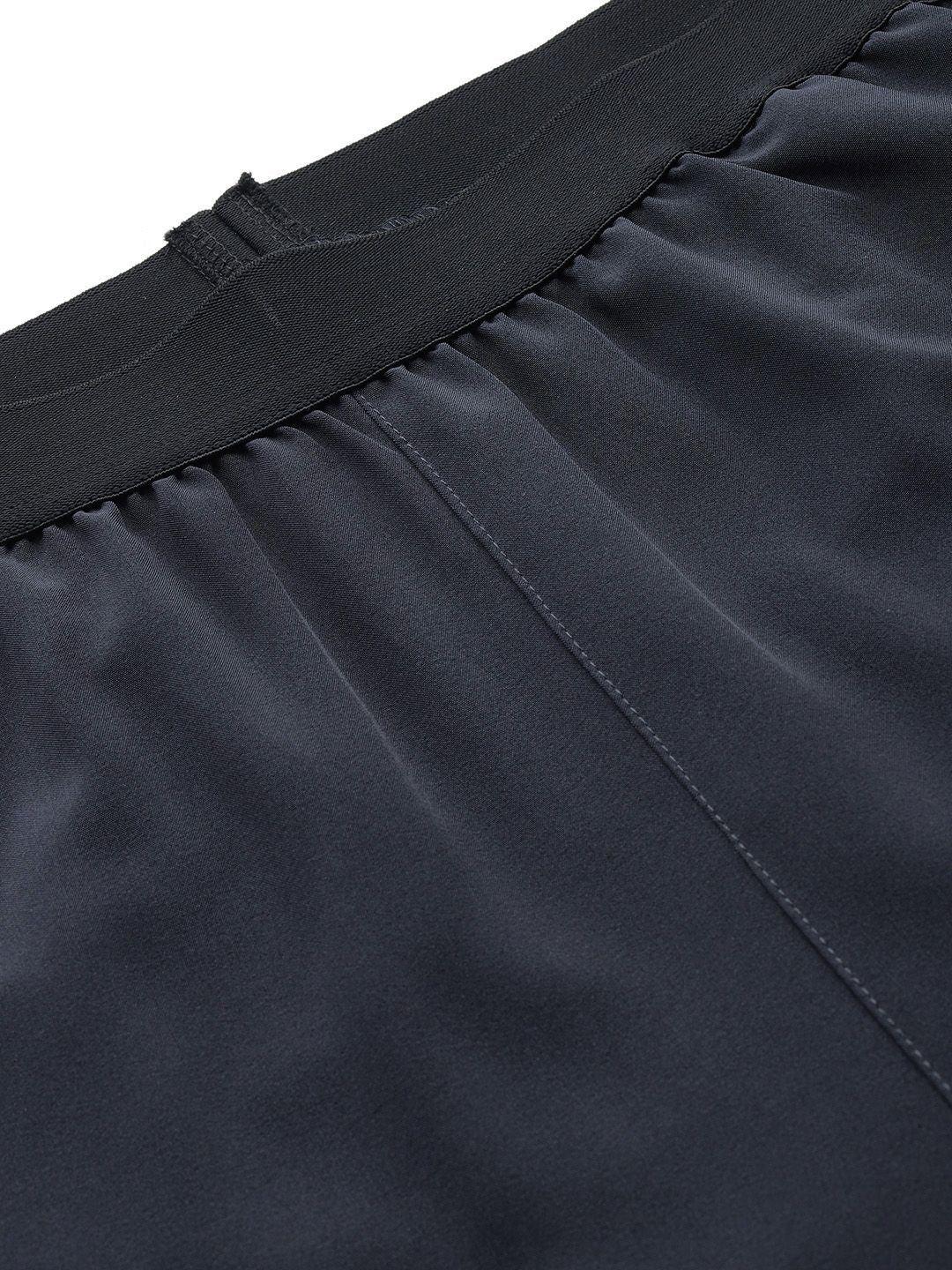 HRX by Hrithik Roshan Men Rapid-Dry Running Track Pants with Pocket Detailing