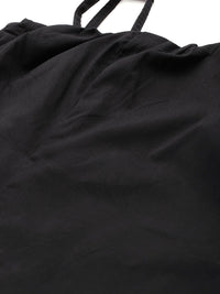 all about you Pure Cotton Shoulder Straps Drop-Waist Midi Dress