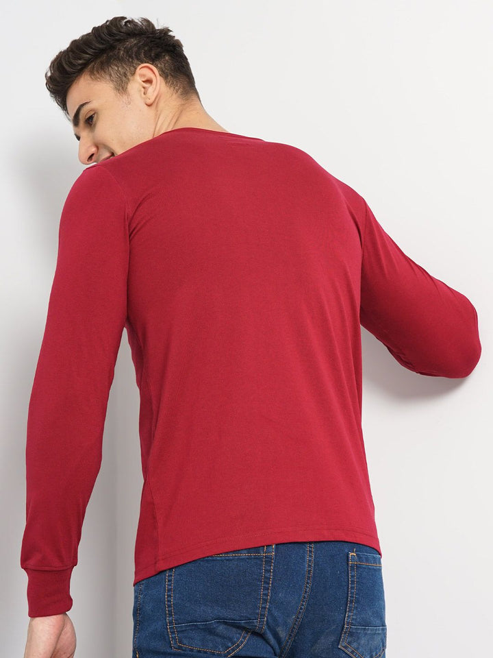 The Indian Garage Co V-Neck Casual T-shirt