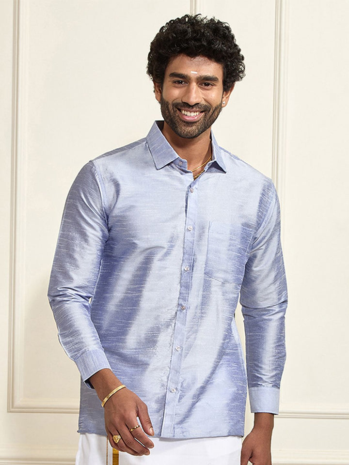 Vastramay Premium Spread Collar Casual Shirt