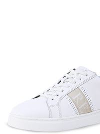 RARE RABBIT Men Galileo Leather Lace Up Sneakers