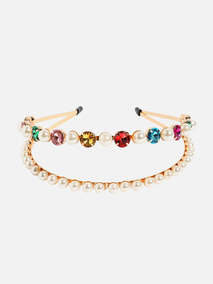 SOHI Beads & Stones Embellished Hairband