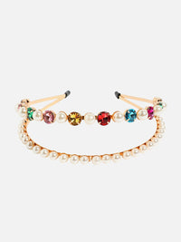 SOHI Beads & Stones Embellished Hairband