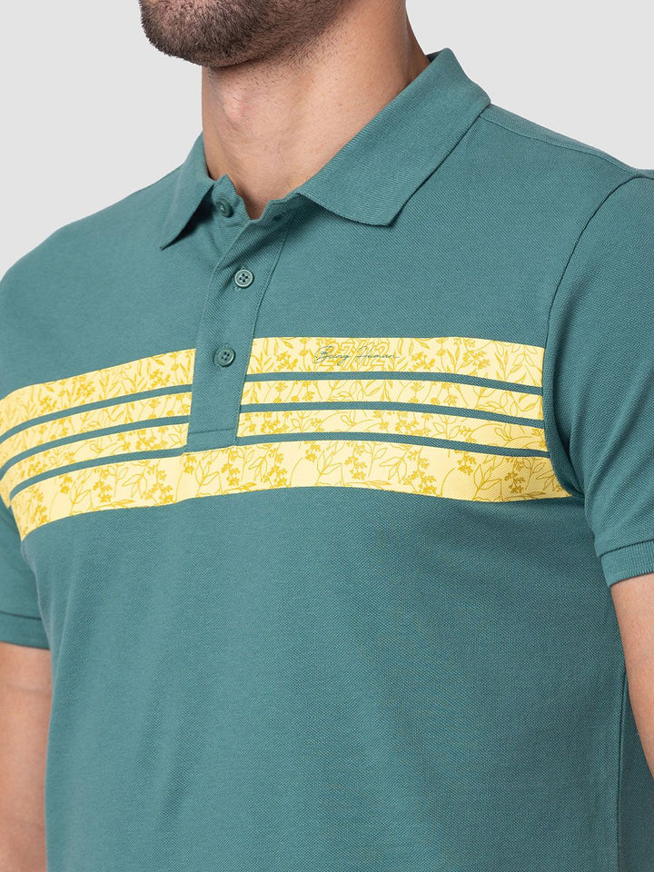 Menjadi Lelaki Pakaian Manusia Kapas Tulen T-Shirt Kolar Polo
