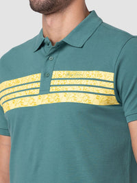 Menjadi Lelaki Pakaian Manusia Kapas Tulen T-Shirt Kolar Polo