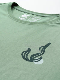 HRX by Hrithik Roshan Print Detail Yoga Tshirt
