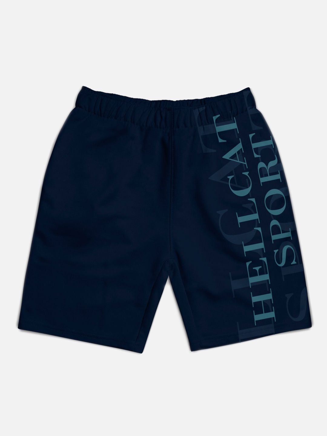 HELLCAT Boys Pack Of 3 Typography Printed Cotton Shorts