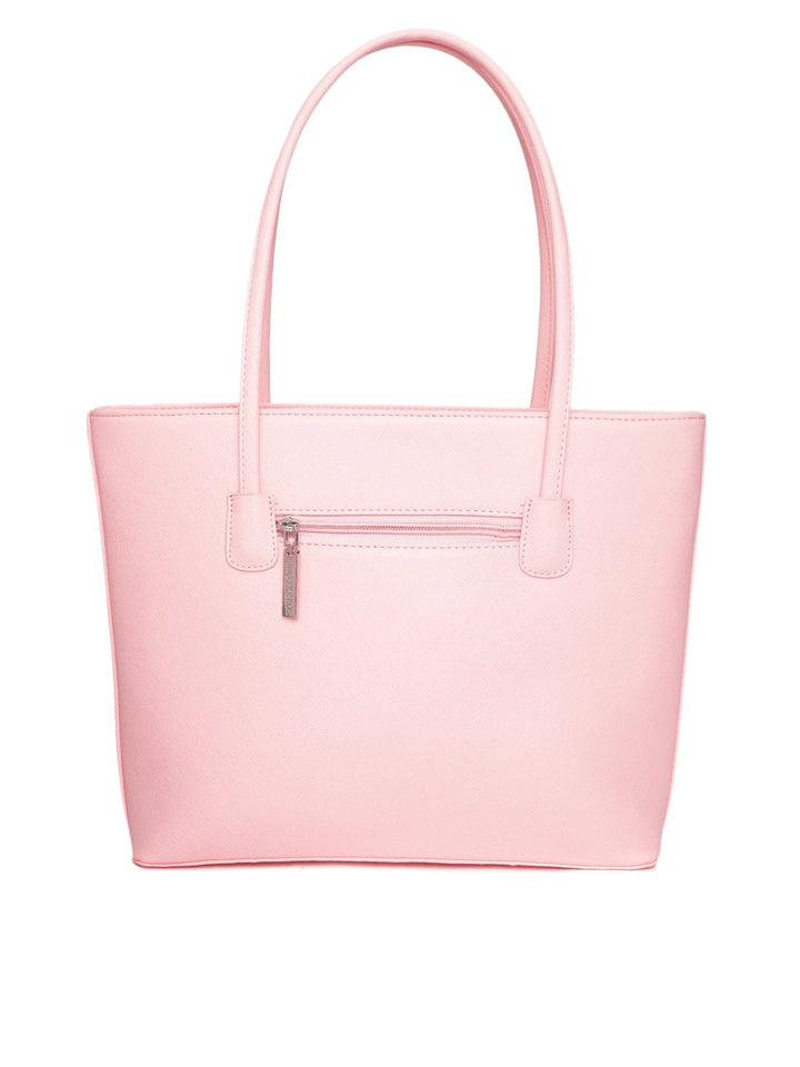 Lino Perros Pink Solid Laptop Bag
