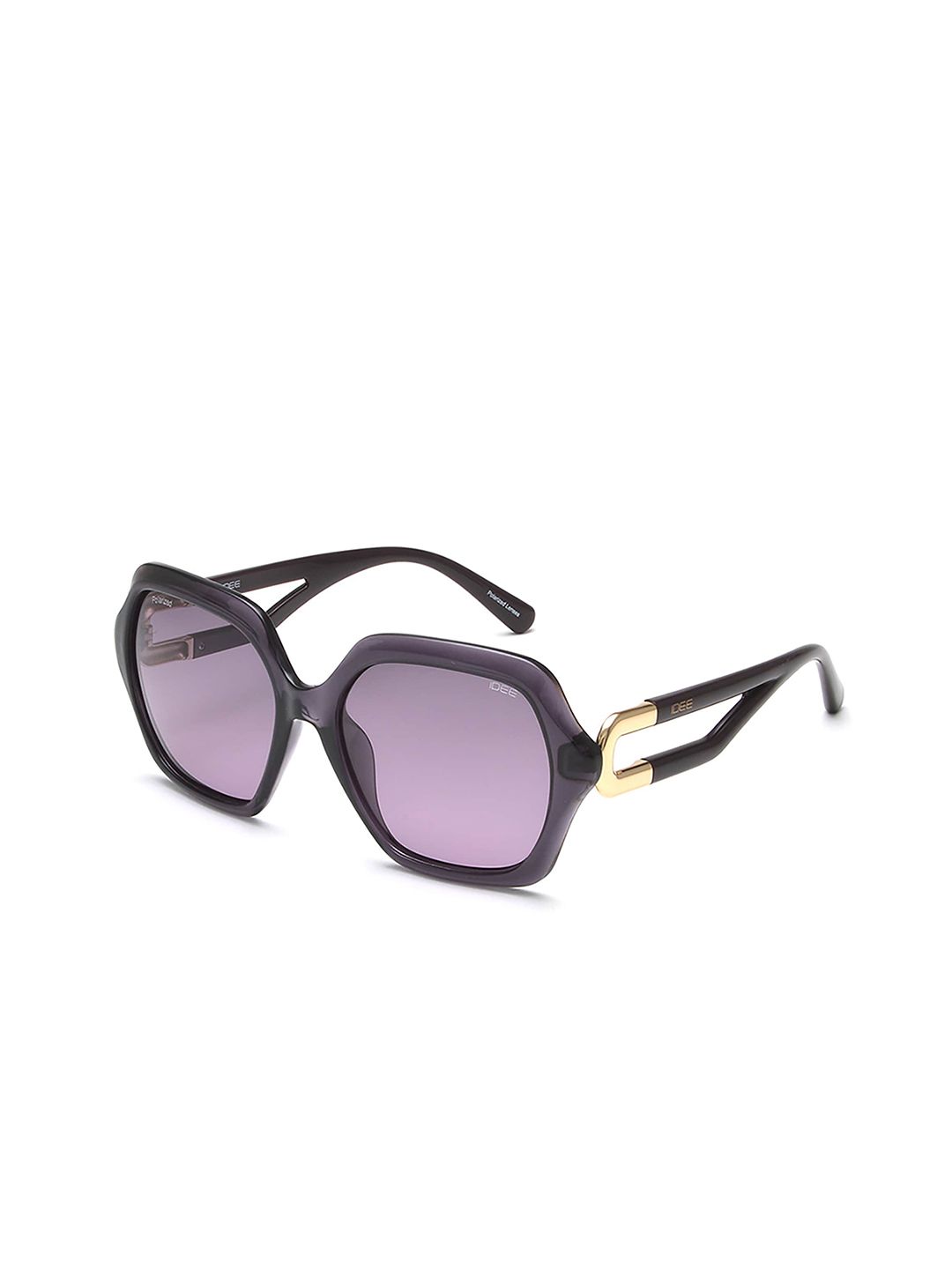 IDEE Women Square Sunglasses with UV Protected Lens IDS2860C4PSG