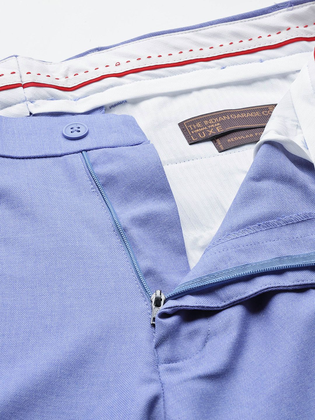 The Indian Garage Co. X Luxe Men Regular Fit Formal Trousers
