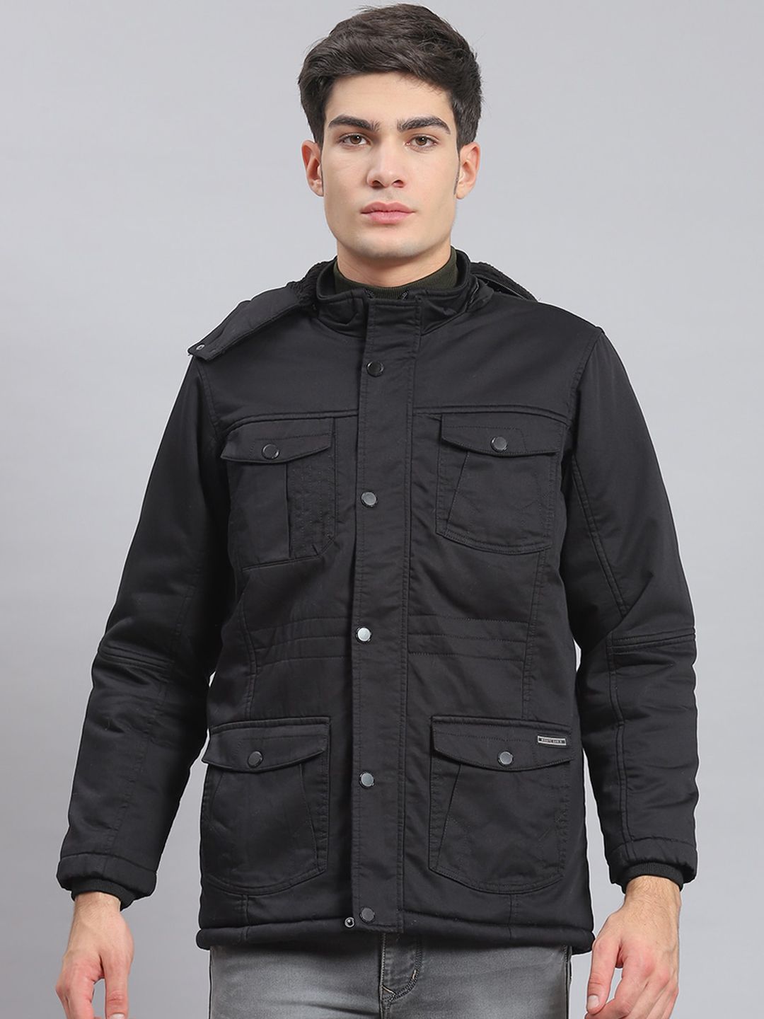 Monte Carlo Lightweight Hooded Bomber Jacket