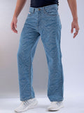 The Indian Garage Co Men Mid-Rise Loose Baggy Fit Stretchable Jeans