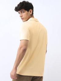 Urbano Fashion Men Solid Regular Fit Half Sleeve Cotton Polo T-Shirt