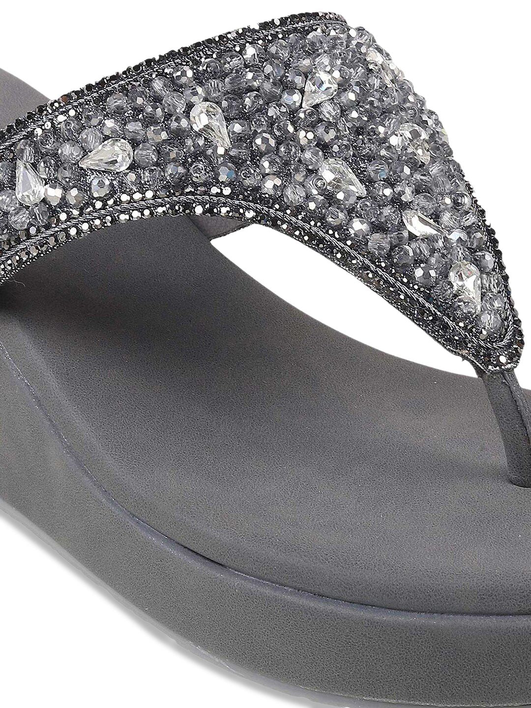 Metro Embellished Flatform Heels