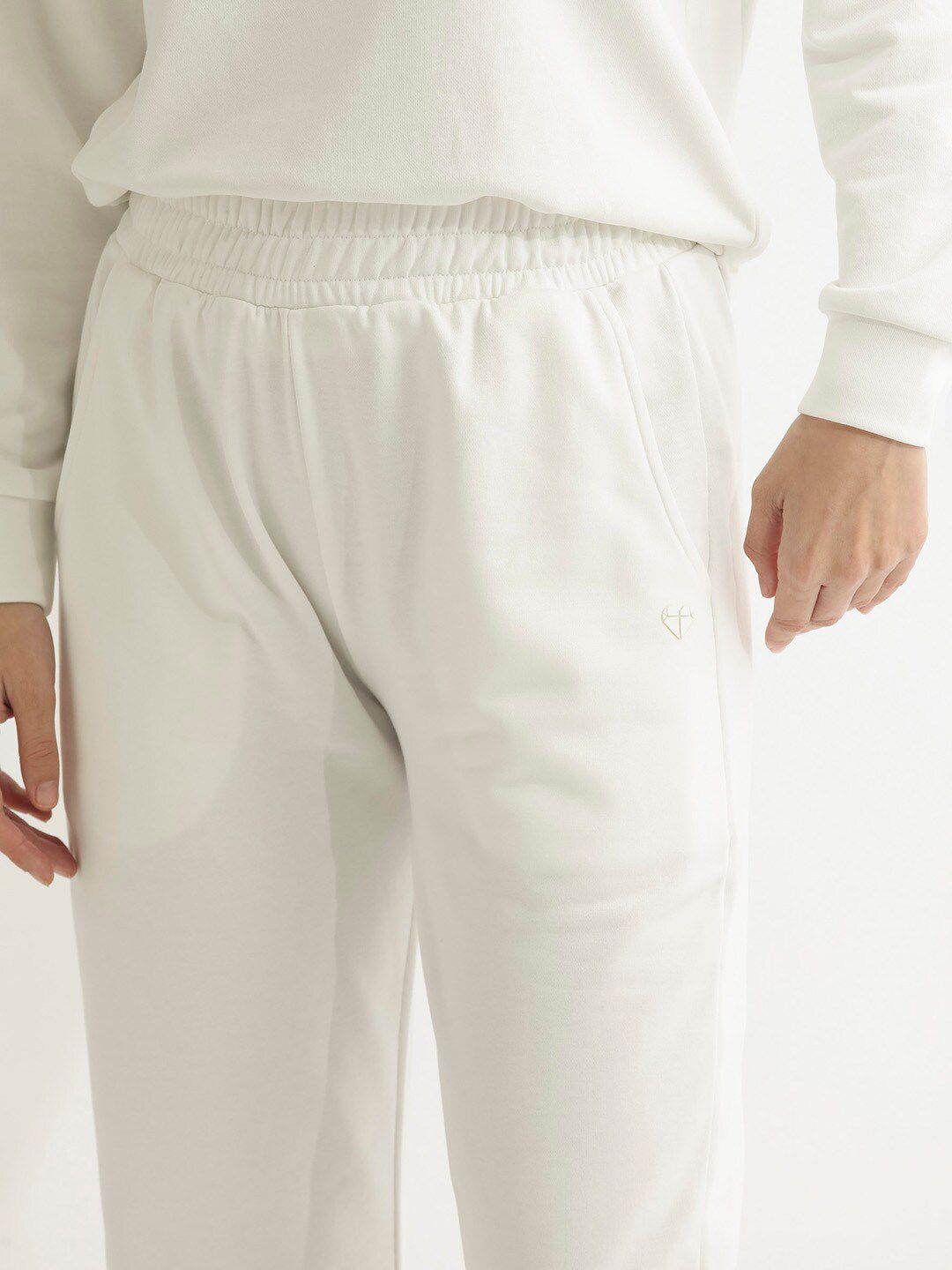 RAREISM Women Mid Rise Parallel Trousers