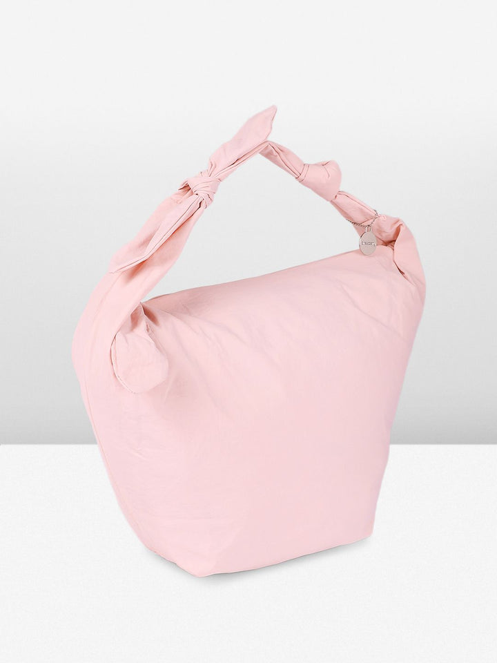 DressBerry Half Moon Shoulder Bag with Bow Detail