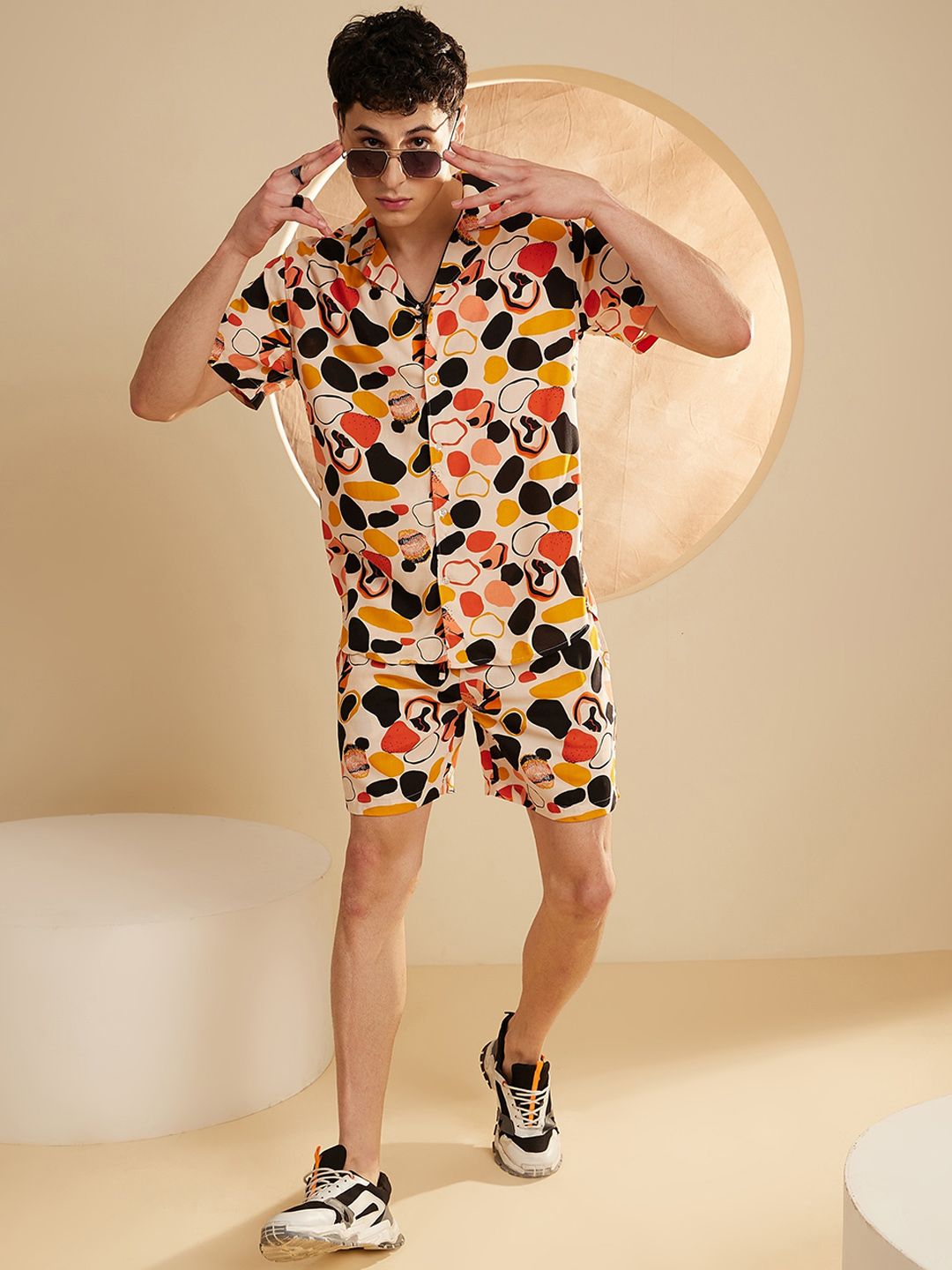 DENNISON The Vacay Mode Printed Shirt & Shorts