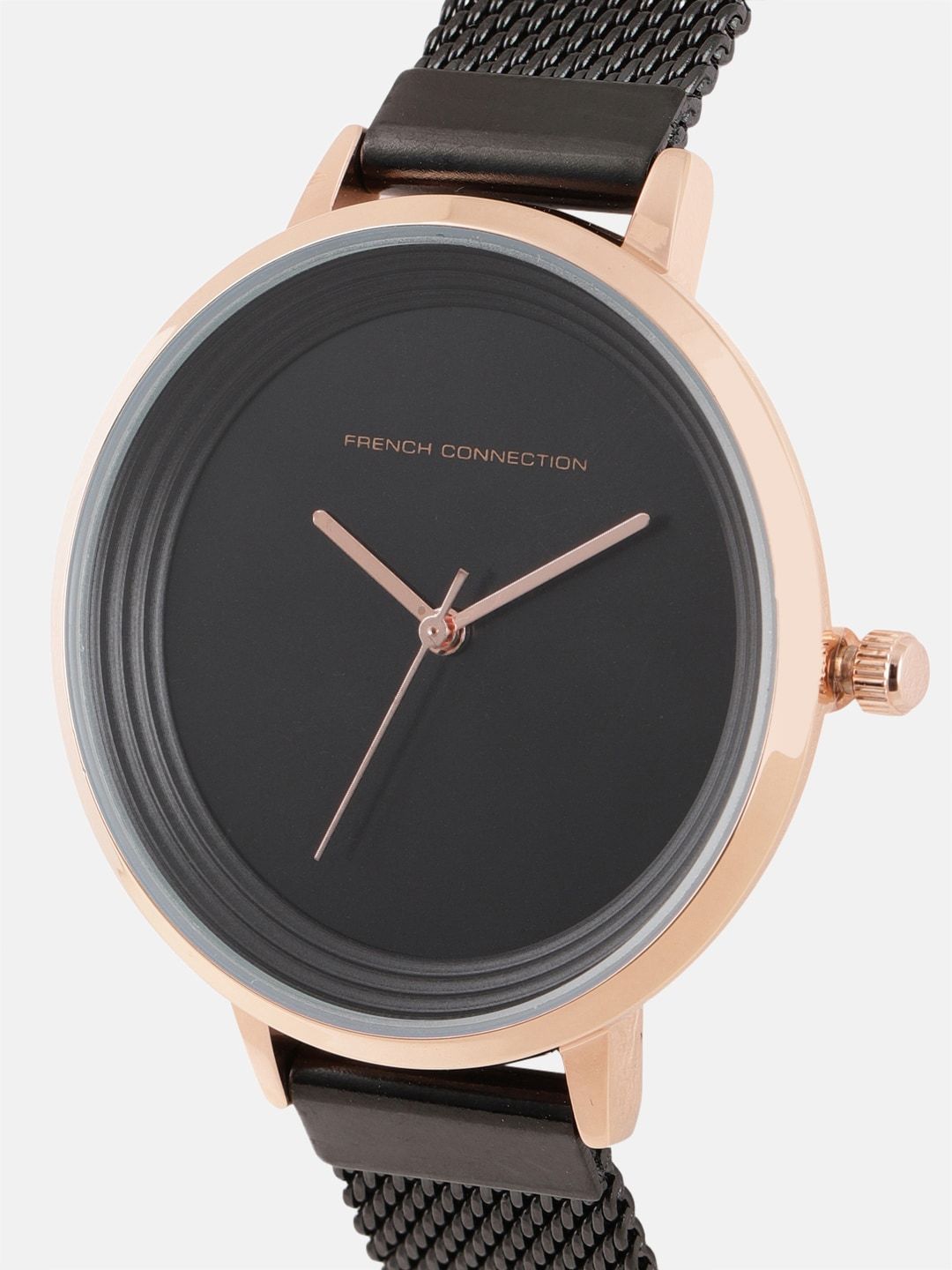 French Connection Women Black Analogue Watch FCN0001D