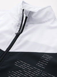 HRX by Hrithik Roshan Men Rapid-Dry Colourblocked Running Tracksuit