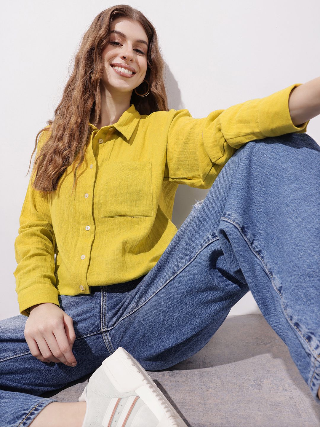 DressBerry Neon Nirvana Hyperbrights Boxy Shirt