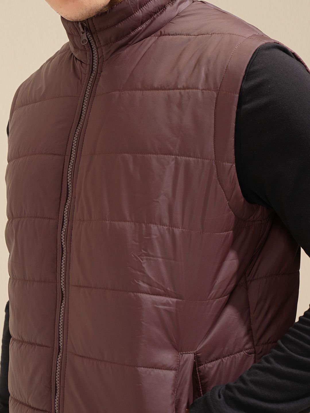 Highlander Men Crop Puffer Jacket