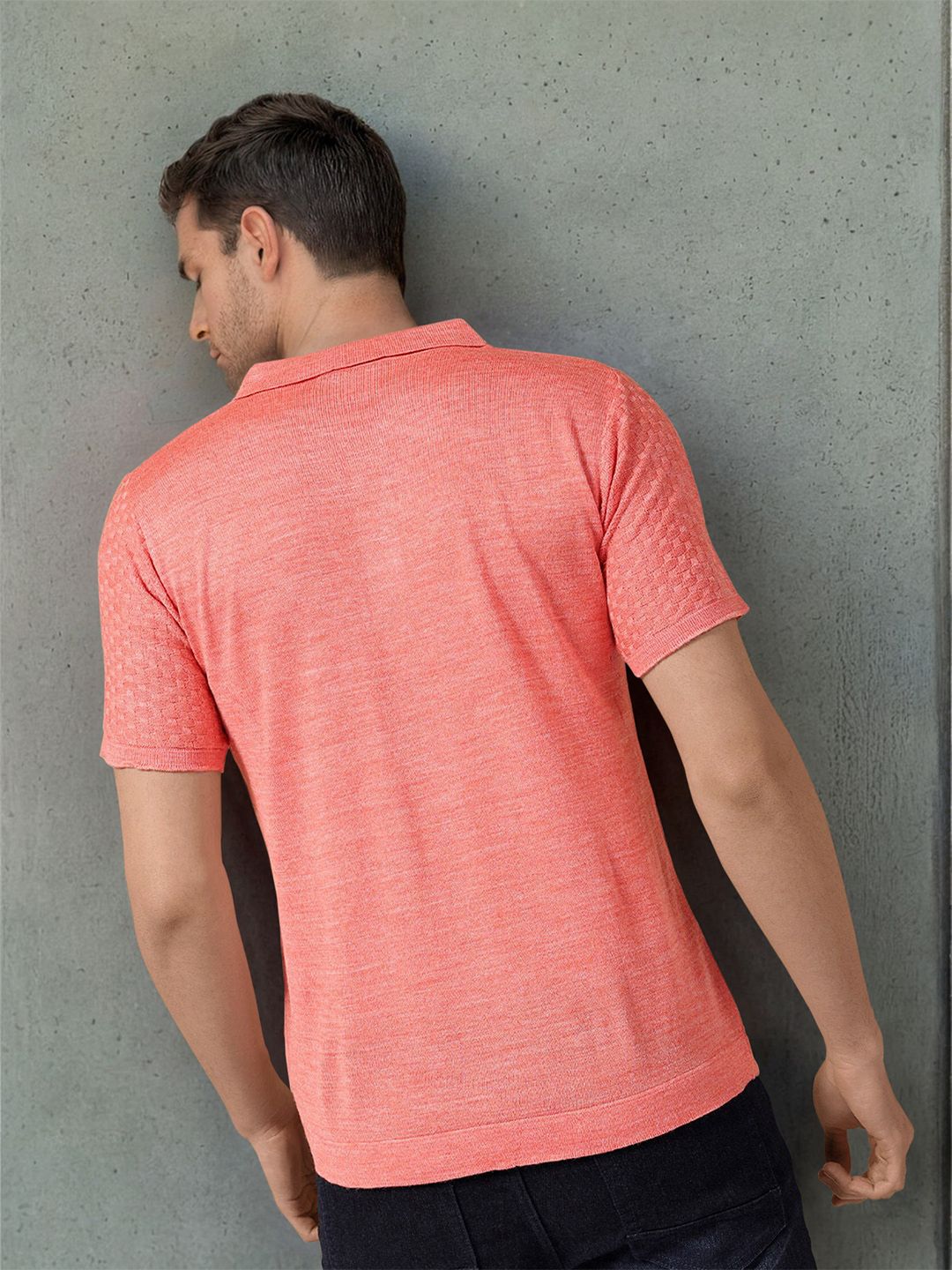 The Indian Garage Co Shirt Collar Acrylic Sweaters