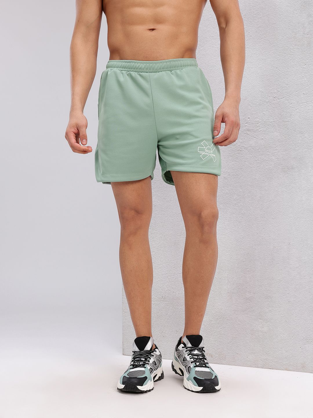HRX by Hrithik Roshan Men Mid-Rise Rapid-Dry Running Shorts