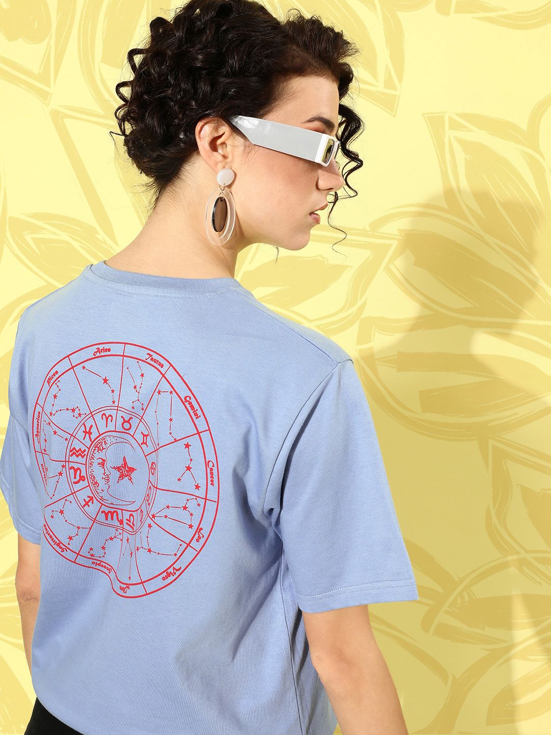 DILLINGER Women Graphic Printed Oversize T-shirt