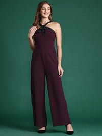 DressBerry Halter Neck Basic Jumpsuit