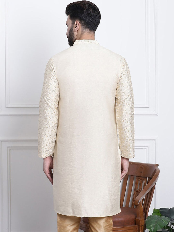 SOJANYA Kurta Lurus Sulam Bunga