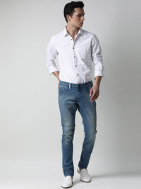 RARE RABBIT Men Indus Slim Fit Cotton Jeans