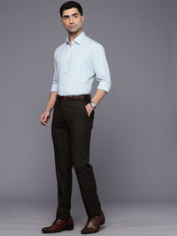 Raymond Slim Fit Checked Pure Cotton Formal Shirt