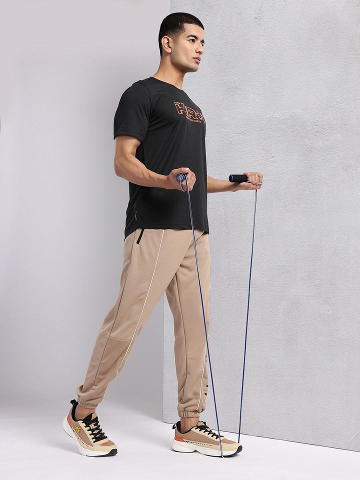HRX by Hrithik Roshan Brand Logo Printed Rapid-Dry Training T-shirt