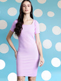 DressBerry Ribbed Bodycon Mini Dress