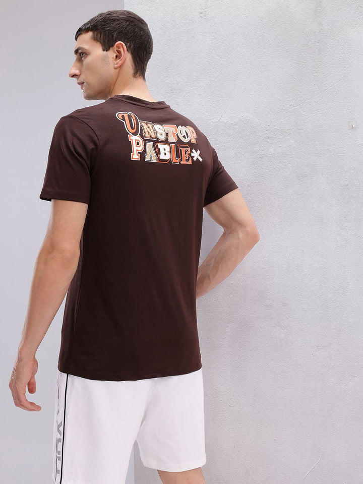 HRX by Hrithik Roshan Typography Print Regular Fit Lifestyle T-shirt
