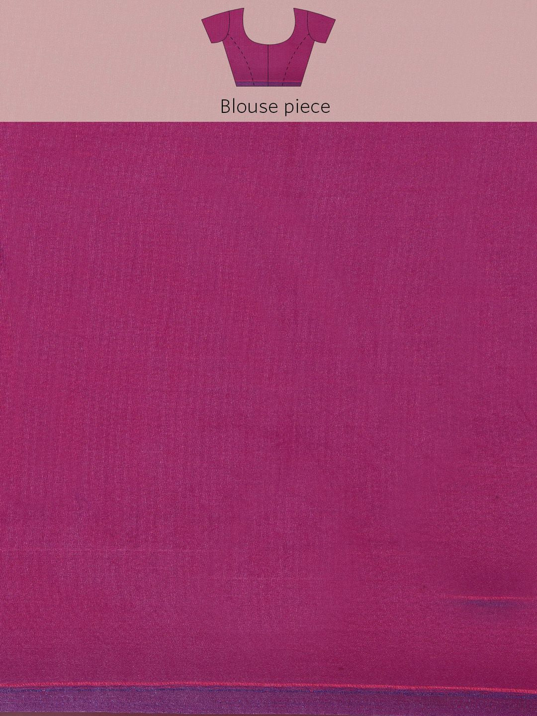 Saree mall Magenta Ethnic Motifs Zari Silk Blend Banarasi Sarees