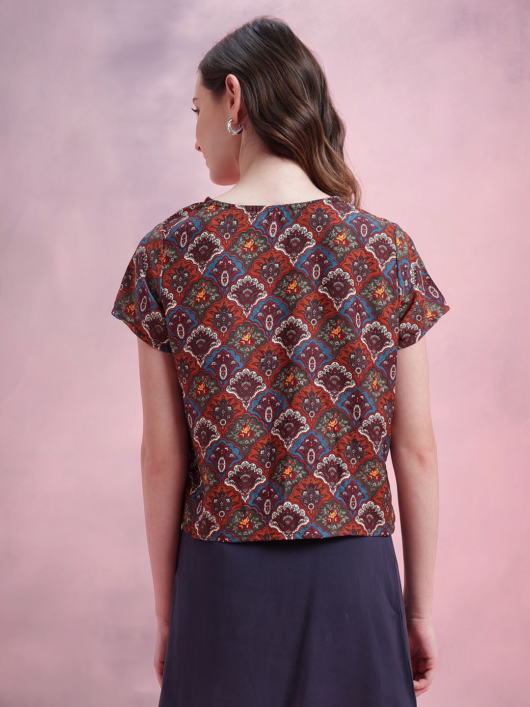 DressBerry Ethnic Printed Top