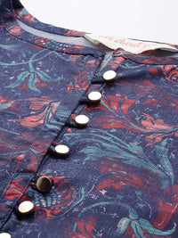all about you Floral Print Puff Sleeve Gathers Detail Top